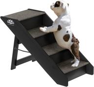 🐾 safe and durable petmaker pet stairs collection: indoor or outdoor ramp, cat or dog steps for home and vehicle logo