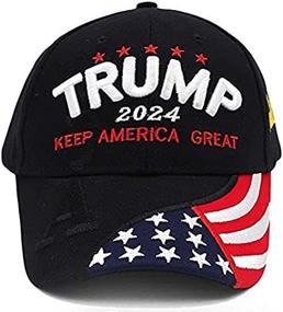 img 2 attached to Trump 2024 Hat: Stylish Camo Design for Donald Trump 2024 Campaign