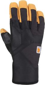 img 2 attached to Carhartt Men's Black 2018 Gloves: High-Quality Accessories for Men's Gloves & Mittens