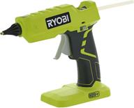 ryobi p305 one+ 18v cordless hot glue gun: battery-exclusive power tool with 3 multipurpose glue sticks logo