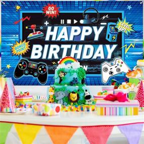 img 1 attached to 🎉 Captivating Backdrop Birthday Photography Background: Children's Party Decorations & Supplies