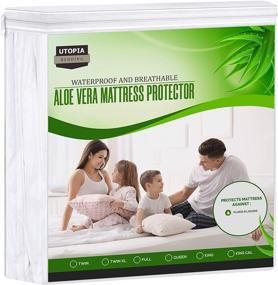 img 4 attached to Utopia Bedding Protector Breathable Waterproof