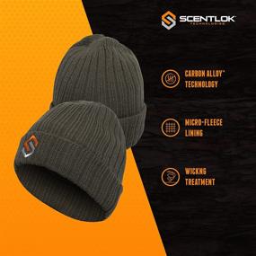 img 2 attached to 🧢 ScentLok Carbon Alloy Knit Beanie - Optimal Fit for Most Sizes