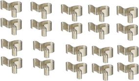 img 1 attached to 🔧 VIM Tools V420C-20B 1/4" Replacement Socket Clip - 20 Piece: Organize and Secure Your Socket Set with Ease