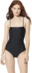 img 4 attached to Speedo Square Onepiece Swimsuit Persimmon