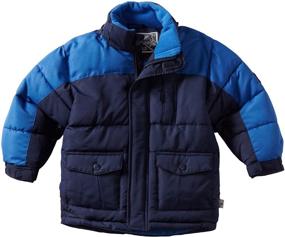 img 1 attached to 🧥 Rothschild Two Tone Puffer Jacket for Big Boys