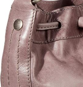 img 2 attached to 👜 Frye Melissa Leather Drawstring Crossbody: Chic Handbags & Wallets for Women