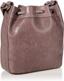 img 3 attached to 👜 Frye Melissa Leather Drawstring Crossbody: Chic Handbags & Wallets for Women