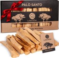 palo santo smudge sticks (20 pack) — resinous incense sticks 🌿 for cleansing, stress relief, and meditation — authentic peruvian wild harvested smudge sticks логотип