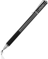🖊️ mixoo 2-in-1 capacitive stylus pen – high sensitivity & precision for ipad, iphone, and other touch screen devices (black) logo