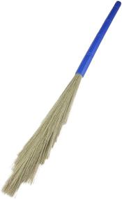 img 3 attached to 🧹 Chakaachak Non Dust Broom - High-Quality Flagged Fiber Construction, Dust-Free Cleaning for Floors, Washable and Long-Lasting - Indian Brush Jharu by Chakaachak
