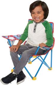 img 3 attached to 🪑 Comfortable and Portable Paw Patrol Kids Camping Chair with Carry Bag