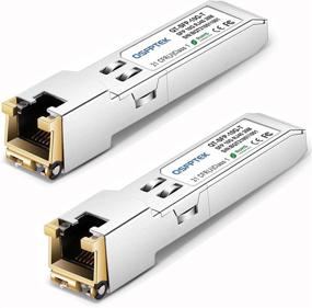 img 4 attached to 🔌 High-Speed 10GBASE-T Copper RJ45 Transceiver - Compatible with Cisco, Ubiquiti, Netgear, Mikrotik, Supermicro (2 Pack)