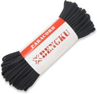 🌄 bengku heavy-duty 550lb paracord/parachute cord - 50ft and 100ft - mil-spec (mil-c-5040-h) логотип