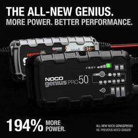 img 3 attached to 🔋 NOCO GENIUSPRO50: 50-Amp Smart Charger, Battery Maintainer, Power Supply, Desulfator, with Temperature Compensation for 6V, 12V, and 24V Batteries