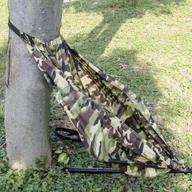 🏕️ heyeasy camo hammock seat chair: lightweight & portable hunting and camping chair hangs on any tree логотип