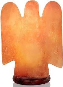 img 4 attached to 🗻 Himalayan Angel Lava Salt Lamp - Hand Carved Natural Air Purifier Salt Lamp