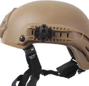 img 1 attached to 🎯 Enhance Your Airsoft Helmet with Rothco's Black Accessory Pack