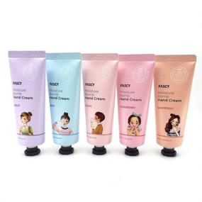 img 3 attached to 💦 Корейская косметика FASCY Moisture Bomb Hand Cream - Максимальное увлажнение, освежающее и нет жирной пленки (40 мл x 5)