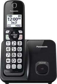img 3 attached to 📞 Panasonic High Contrast Cordless Phone with Call Block - 1 Handset - KX-TGD510B (Black)