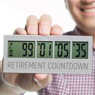 retirement countdown clock 999 timer logo