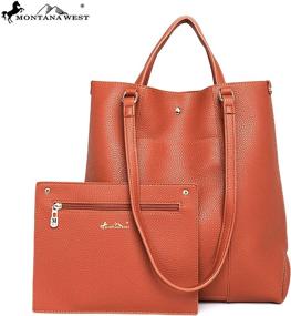 img 2 attached to Stylish and Functional: Montana West Shoulder Handbags MWC C021BK for Women - Handbags, Wallets, and Satchels Collection