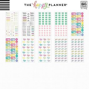 img 1 attached to 📒 Brights Theme Happy Planner Mega Sticker Value Pack - Ideal Planner Accessories for Planning & Organizing - Multi-Color - 100S Sheets, 3,888 Stickers