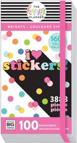 img 3 attached to 📒 Brights Theme Happy Planner Mega Sticker Value Pack - Ideal Planner Accessories for Planning & Organizing - Multi-Color - 100S Sheets, 3,888 Stickers