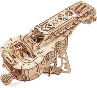 🎵 enhance your creativity and musical skills with ugears hurdy gurdy puzzle wooden musical logo