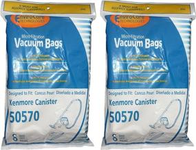 img 3 attached to 🧺 Envirocare Replacement Micro Filtration Vacuum Cleaner Dust Bags - Perfect Fit for Kenmore Ultra Care 50570 Canister Vacuum Cleaners (16 Bags)