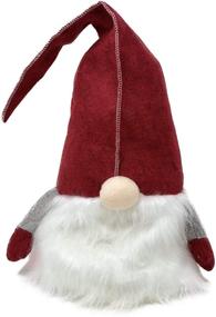 img 3 attached to 25 Inch Celebrate A Holiday Gnome Christmas Tree Topper Decoration - Adorable Swedish Tomte Large Xmas Tree Topper for Christmas Decor, Ornaments, Holiday Party, Scandinavian Home Xmas Decorations (Red)