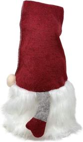 img 1 attached to 25 Inch Celebrate A Holiday Gnome Christmas Tree Topper Decoration - Adorable Swedish Tomte Large Xmas Tree Topper for Christmas Decor, Ornaments, Holiday Party, Scandinavian Home Xmas Decorations (Red)