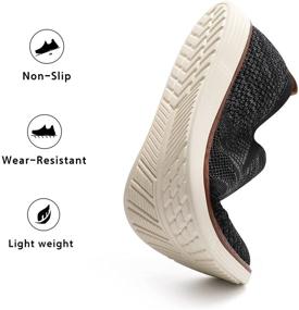 img 2 attached to 👞 Stylish and Comfortable BayQ Knit Loafers: Lightweight Men's Slip-On Driving Shoes