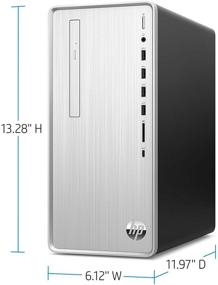 img 1 attached to 💻 Настольный компьютер HP Pavilion, процессор Intel Core i3-10100, 8 ГБ оперативной памяти, 512 ГБ SSD, Windows 10 Home (TP01-1030, серебристый)