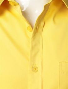 img 1 attached to 👔 ZEROYAA Men's Casual Stylish Sleeve Button Shirt: Elevated and Fashionable Clothing Choice