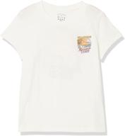 black billabong girls graphic tee - tops, tees & blouses in girls' clothing logo