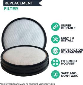 img 3 attached to 🔍 Premium Crucial Vacuum Replacement Filter for Hoover Models UH70400, UH70405, UH70401, UH70403, UH70404, UH70900, UH70905, UH70930 - Exact Fit Primary Filter Part # 303903001 (1 Pack)