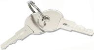 🔑 convenient 2-pack ezgo replacement golf cart keys – easy and reliable accessory logo