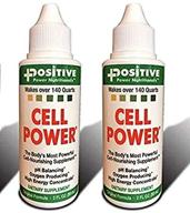 🔋 cell power liquid high-energy concentrate: original 1949 formula - ph balancing & oxygen production - pack of 2, 2 oz. bottles - each fl oz. makes over 75 quarts (2) logo