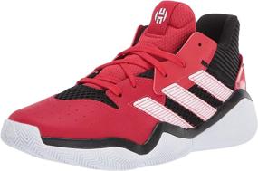 img 4 attached to 👟 Adidas Unisex Harden Stepback Sneaker: High-Performance Athletic Shoes for Girls