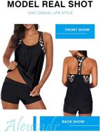 aleumdr blouson swimsuits drawstring swimwear women's clothing for swimsuits & cover ups logo