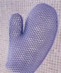 img 1 attached to 🛀 Pamper yourself with the Supracor Spa Bath Mitt for Body Exfoliation and Face Scrubbing - Purple