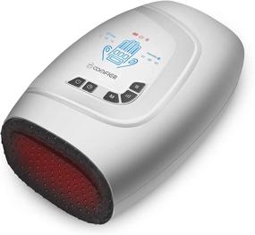 img 4 attached to Advanced Cordless Hand Massager: Heat & Compression, 3 Modes/3 Pressure Levels for Arthritis, Carpal Tunnel, Finger Numbness Relief | Electric Finger Wrist Massager - Ideal Gift for Women and Men