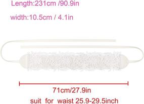 img 2 attached to CHIC DIARY Fashion Waistband Cummerbund Women's Accessories and Belts