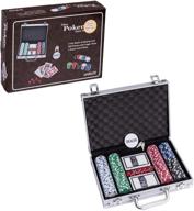 🎰 200pcs casino poker chips set, 11.5 grams, texas holdem blackjack gambling, aluminum case - smilejoy логотип