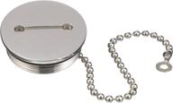 🔒 attwood 66061-3 stainless steel deck fill cap replacement with chain - enhanced seo logo