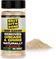 🧼 grit-it-done: all-natural heavy duty dirt, grease, and grime remover powdered hand soap – ideal for gardening and arts & crafts, gentle eco-friendly soap for sensitive skin – 200+ washes, 10 oz logo