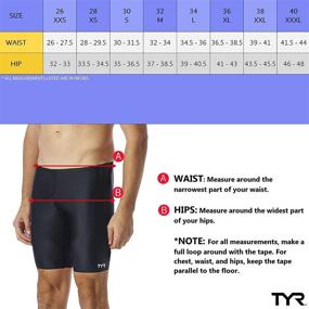 img 2 attached to 🏊 TYR Men's Durafast Elite Solid Jammer: Exceptional Performance and Durability