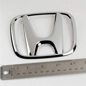 img 1 attached to 🚘 Эмблема решетки Honda Genuine Accessories 75700-TF0-000: Эмблема премиум-класса для вашего автомобиля Honda.