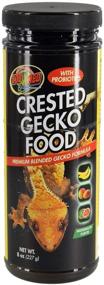 img 1 attached to Zoo Med Watermelon Crested Gecko Food - 8 oz, Black